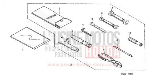 OUTILS GL1500C2 de 2002